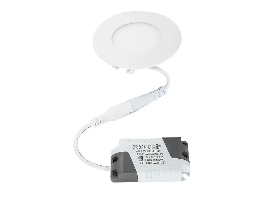 FOCO LED EMBUTIDO REDONDO 3W 6500K FARETTO 