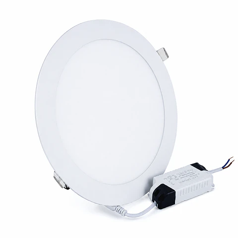 FOCO LED EMBUTIDO REDONDO 12W 6500K 760LM BP ILUMINACION