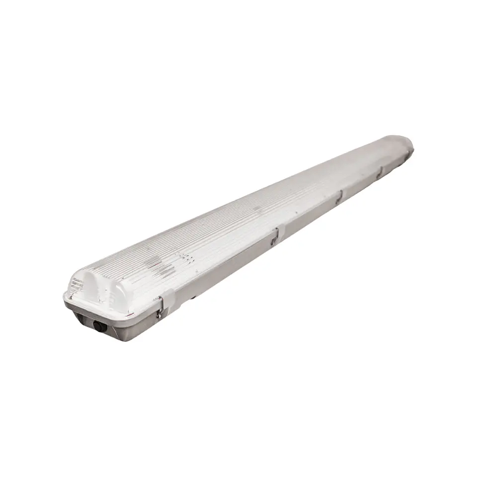 EQUIPO ESTANCO PARA TUBOS LED T8 2X18W 12000MM IP44 VELLMAX 1