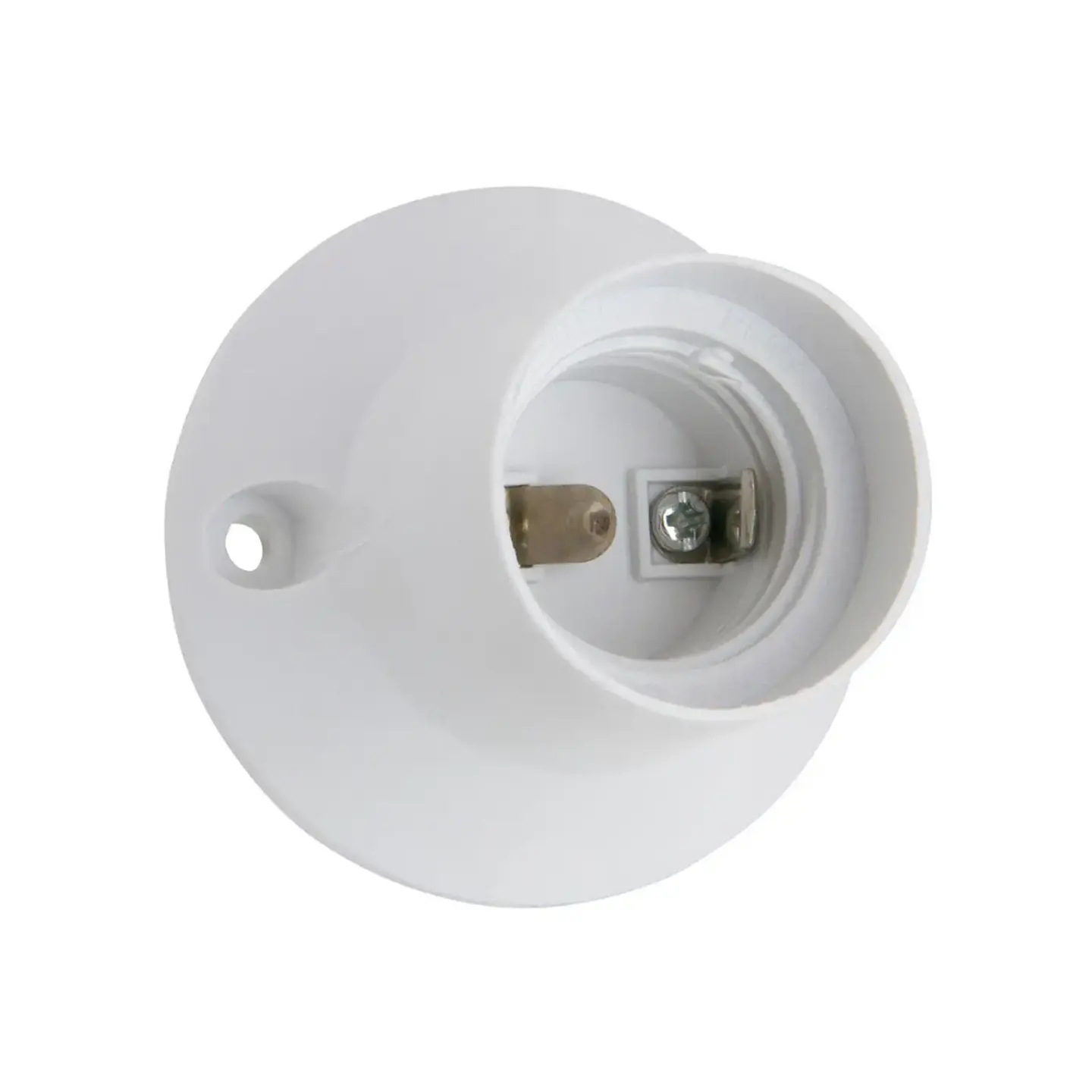 PORTALAMPARA PLASTICA BASE RECTA E27 REMA  1