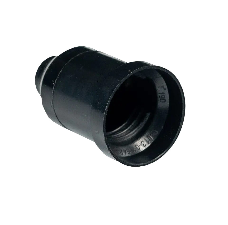 PORTALAMPARA VOLANTE E27 MEC NEGRO 1