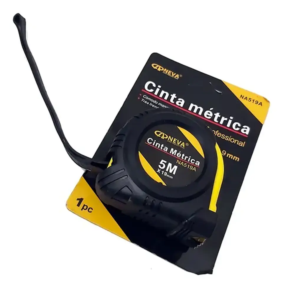 CINTA METRICA PROFESIONAL 5MX19MM NEVA NA519A 1