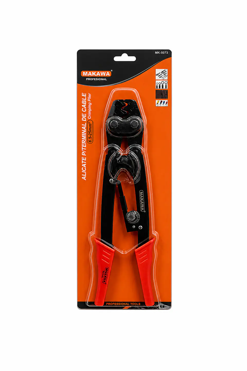 ALICATE CRIMPEADOR PARA TERMINALES DE CABLE 5.5-25MM2 MAKAWA MK-0773 1