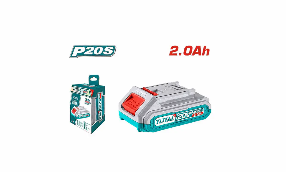 BATERIA LITIO-ION 20V 2.0AH P20PCS TOTAL TFBLI2001 1