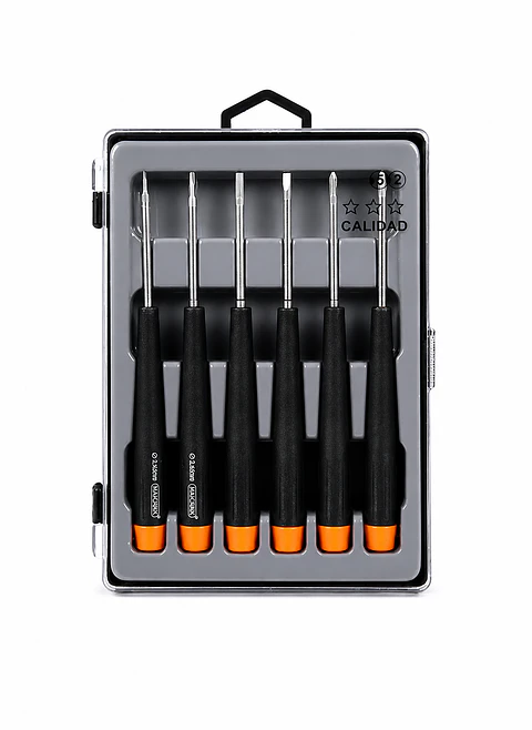 JUEGO DE DESTORNILLADOR PARA RELOJERO 6PCS MAKAWA MK-0502