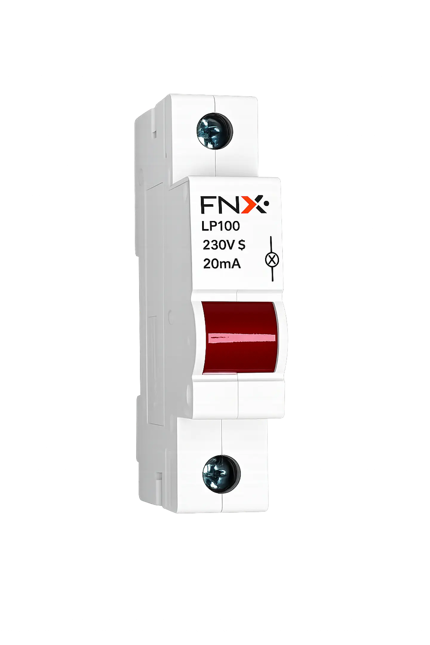 LUZ PILOTO A RIEL DIN ROJA FNX  1
