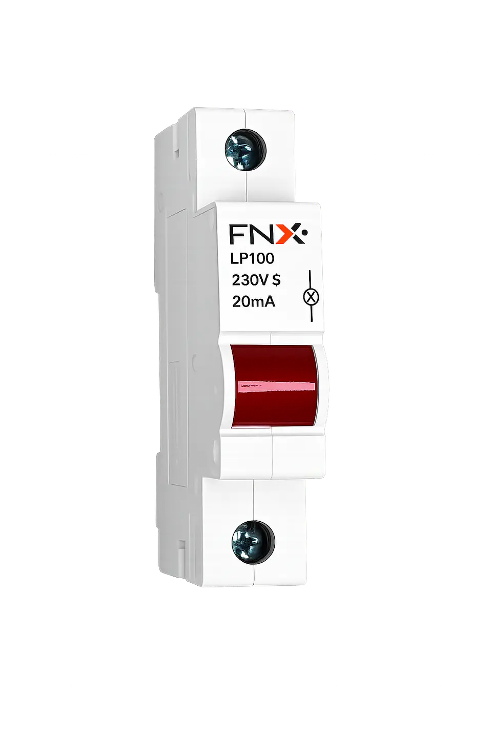 LUZ PILOTO A RIEL DIN ROJA FNX  1