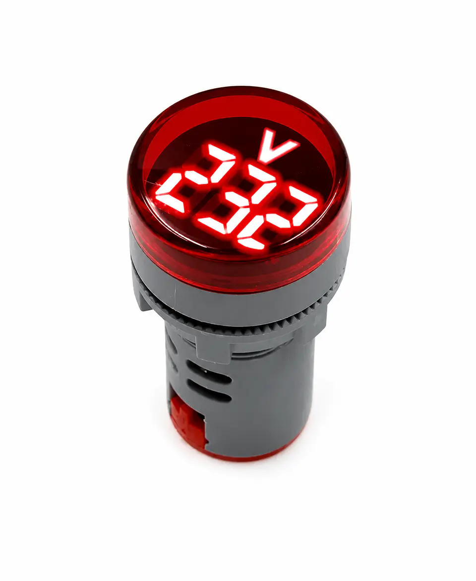 LUZ PILOTO ROJA DE VOLTAJE  1