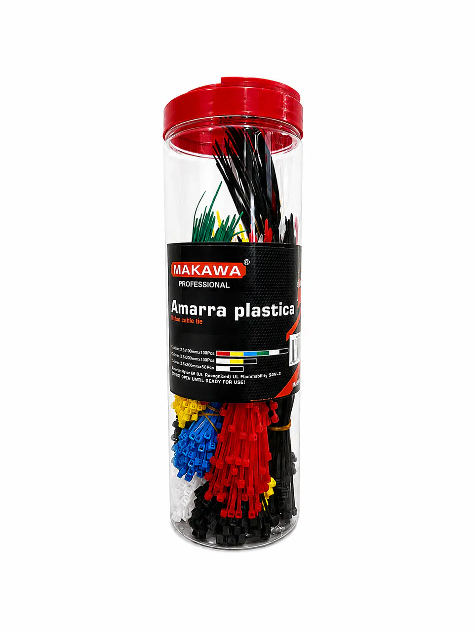 SETS AMARRA PLASTICA X 1000PCS MAKAWA 1