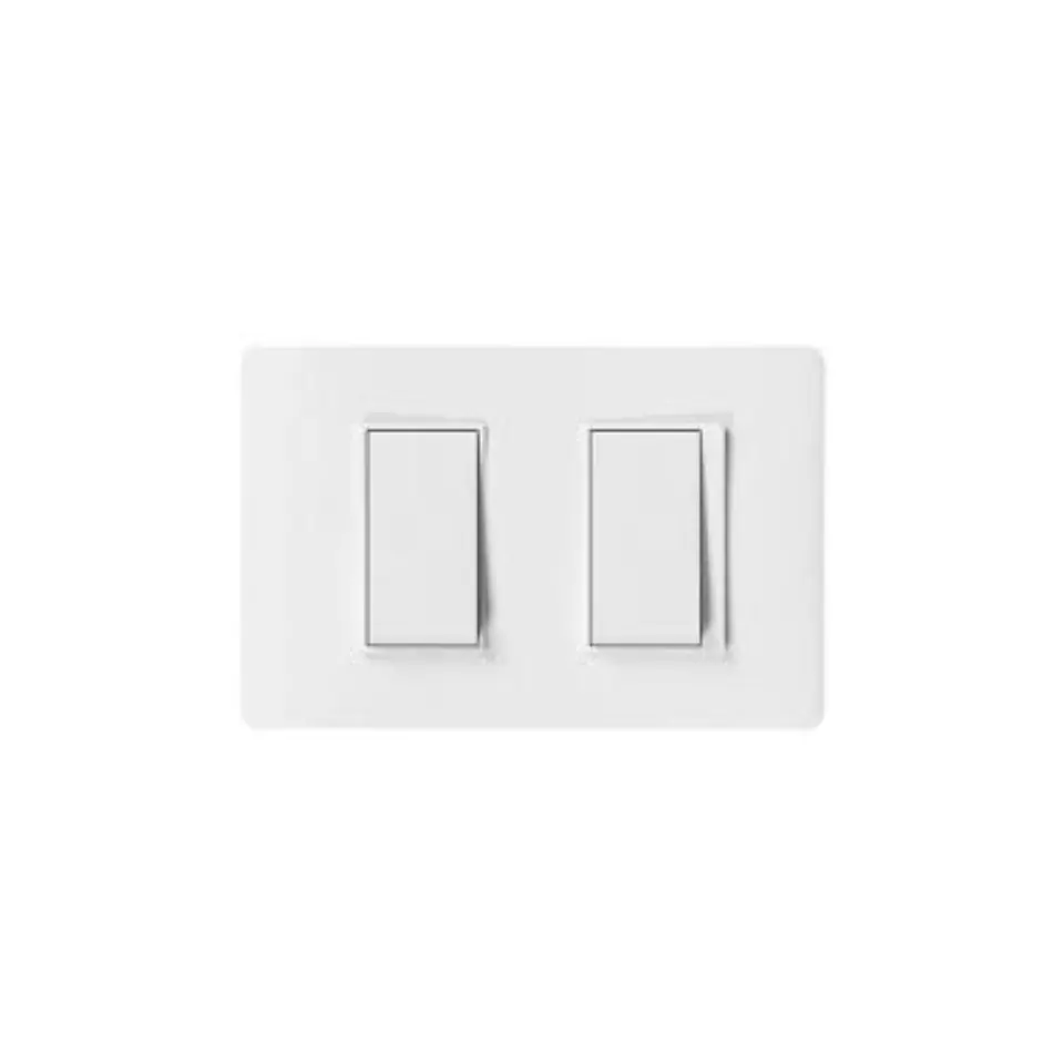INTERRUPTOR SIMPLE 9/15 EMBUTIDO ARMADO LUZICA BLANCO 1