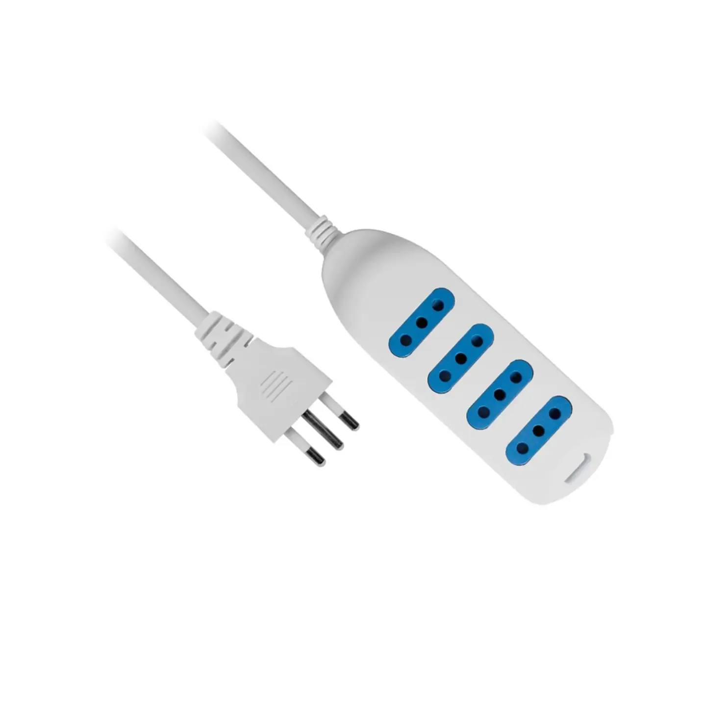ALARGADOR MULTIPLE 4 ENTRADAS 5MTS 450B BLANCO PHILCO 1
