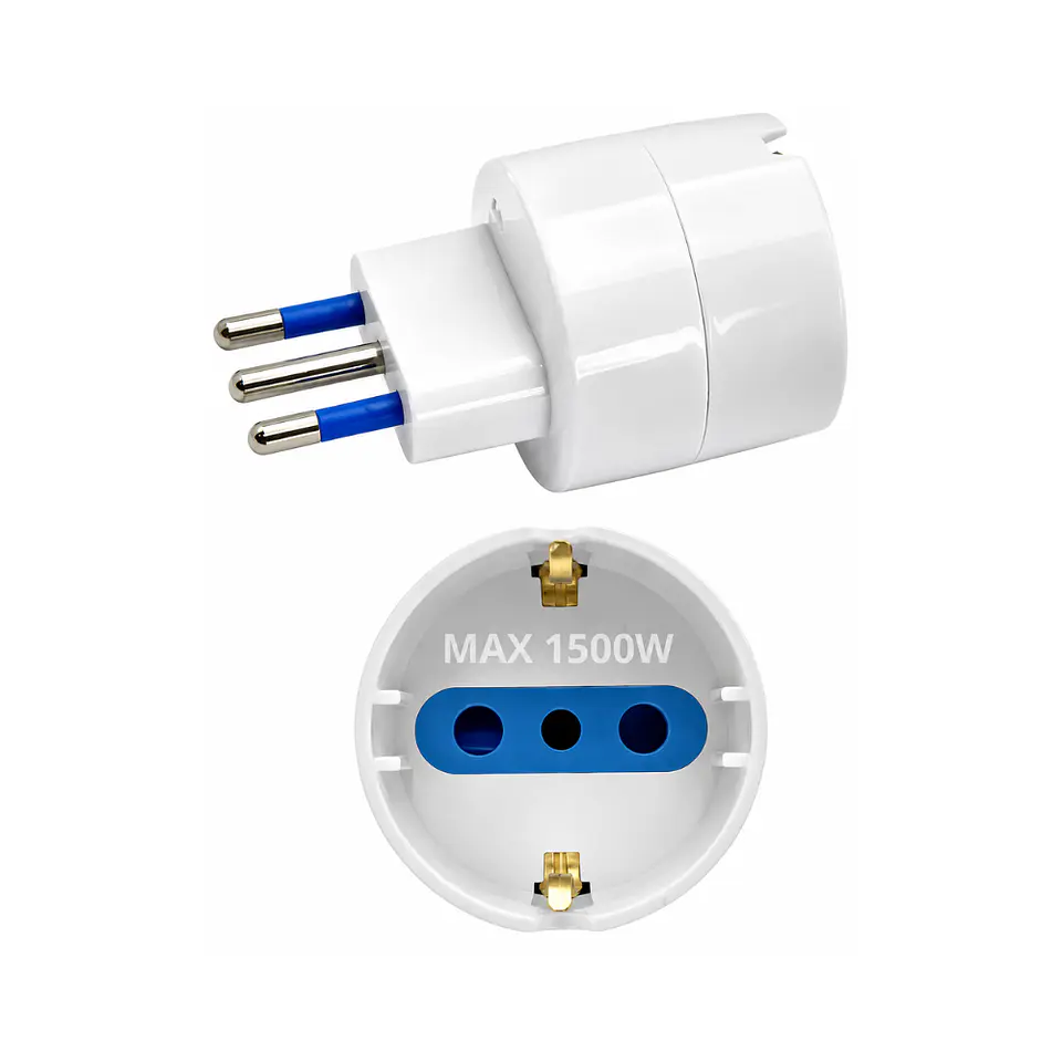 ADAPTADOR SCHUKO 10A(1500W MAX.) EKOLINE 1