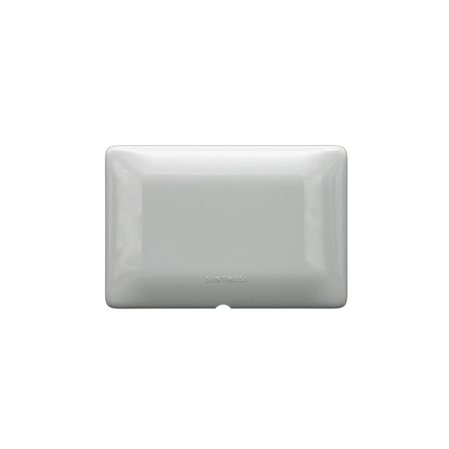 PLACA CIEGA C/SOPORTE EMBUTIDO ARMADO SINTHESI S12 BLANCO 1