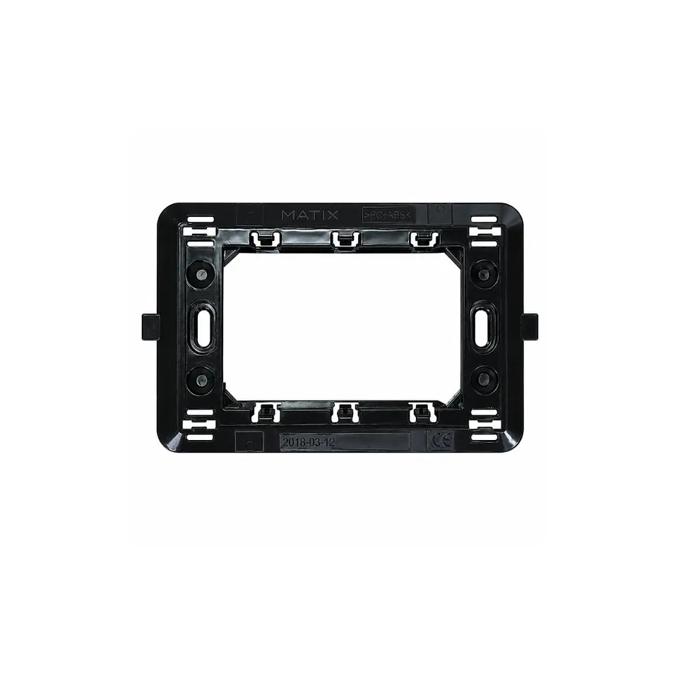 SOPORTE PLASTICO 3 MODULOS BTICINO MATIX 503SB 1