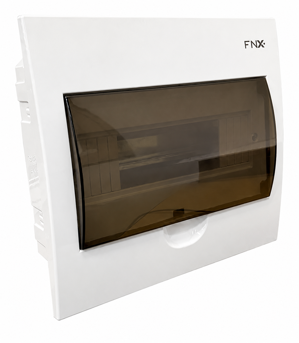 TABLERO SOBREPUESTO 12 MODULOS L/HALOGENO P/TRANSPARENTE FNX