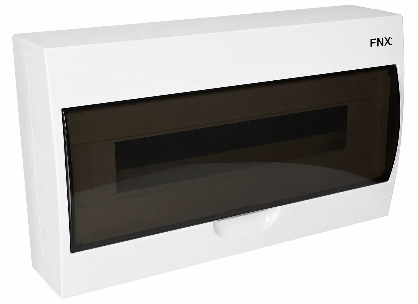TABLERO SOBREPUESTO 18 MODULOS L/HALOGENO P/TRANSPARENTE FNX 1