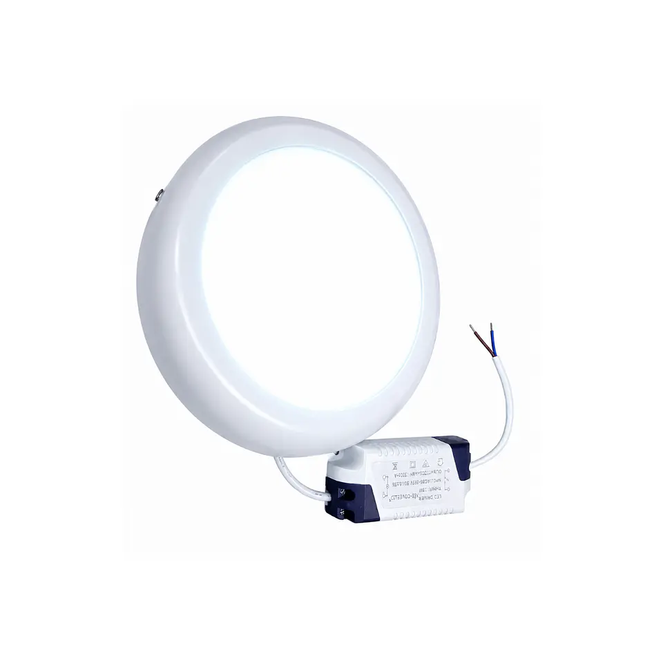 FOCO LED SOBREPUESTO 12W 6000-6500K LUZ FRIA POWERLED  1