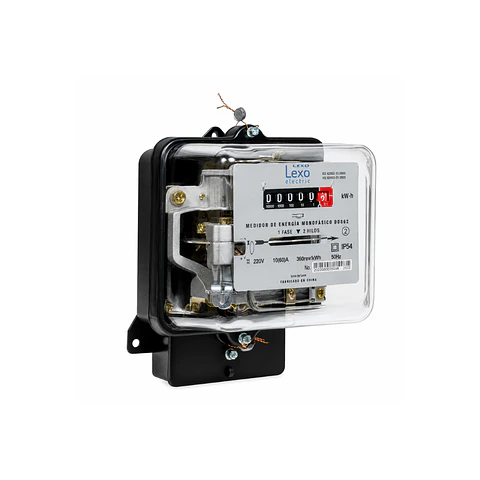 MEDIDOR MONOFASICO ELECTROMAGNETICO 10/60A LEXO