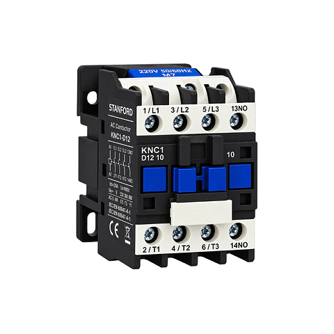 CONTACTOR 12A 1NO IP20 KNC1-D12 STANFORD ELECTRIC