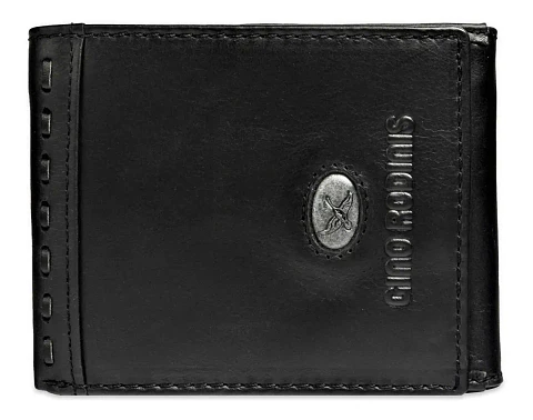 BILLETERA STEFANO 666 NEGRO GINO RODINIS