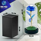 Rosa Azul art en cúpula de vidrio - Miniatura 3