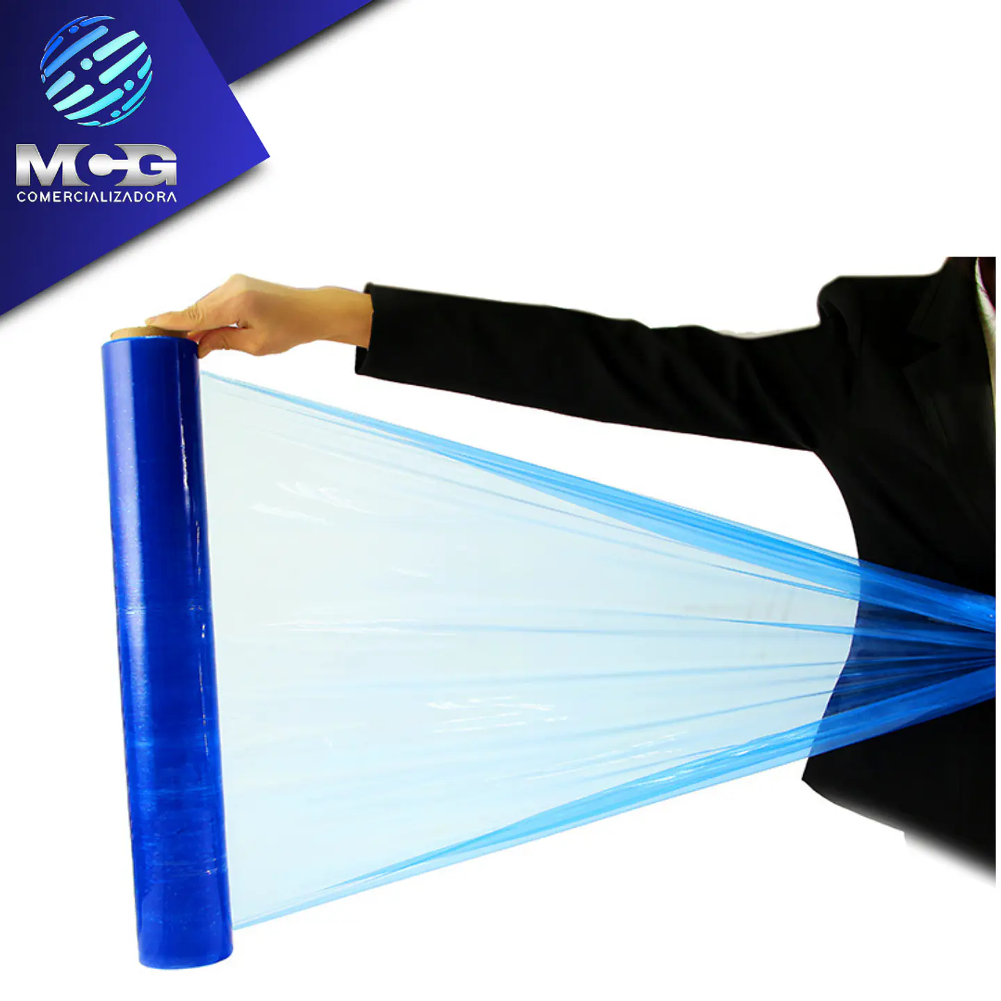 Film stretch  Azul 1.7 kilos 2