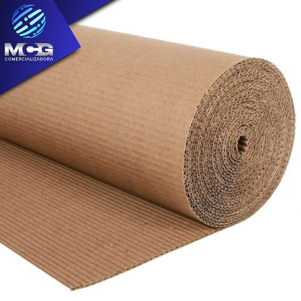 Rollo Cartón Corrugado 25 kilos X 1.20 Metros de alto 1