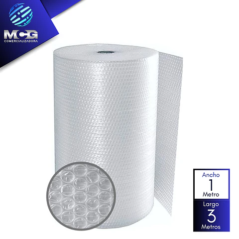 Plástico Burbuja 1 metro X 3 metros