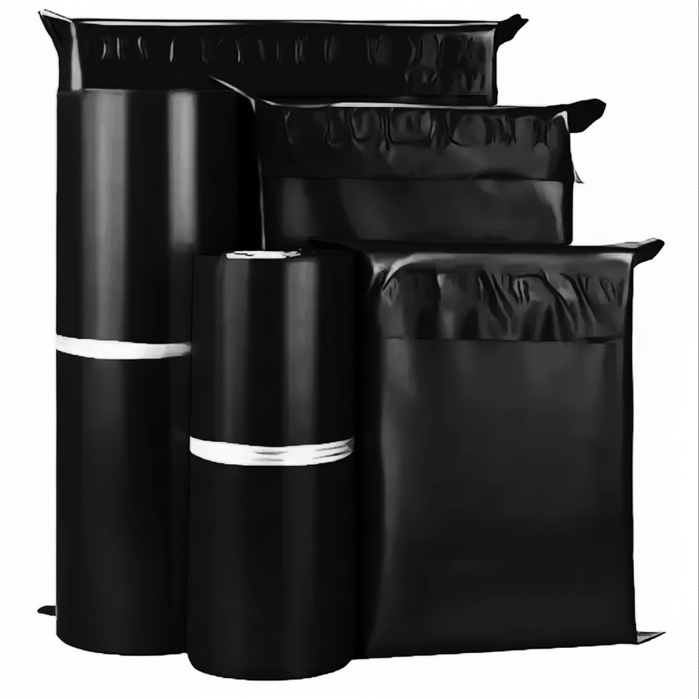 Bolsa Courier Negra  para Embalaje PACK 100 UNIDADES