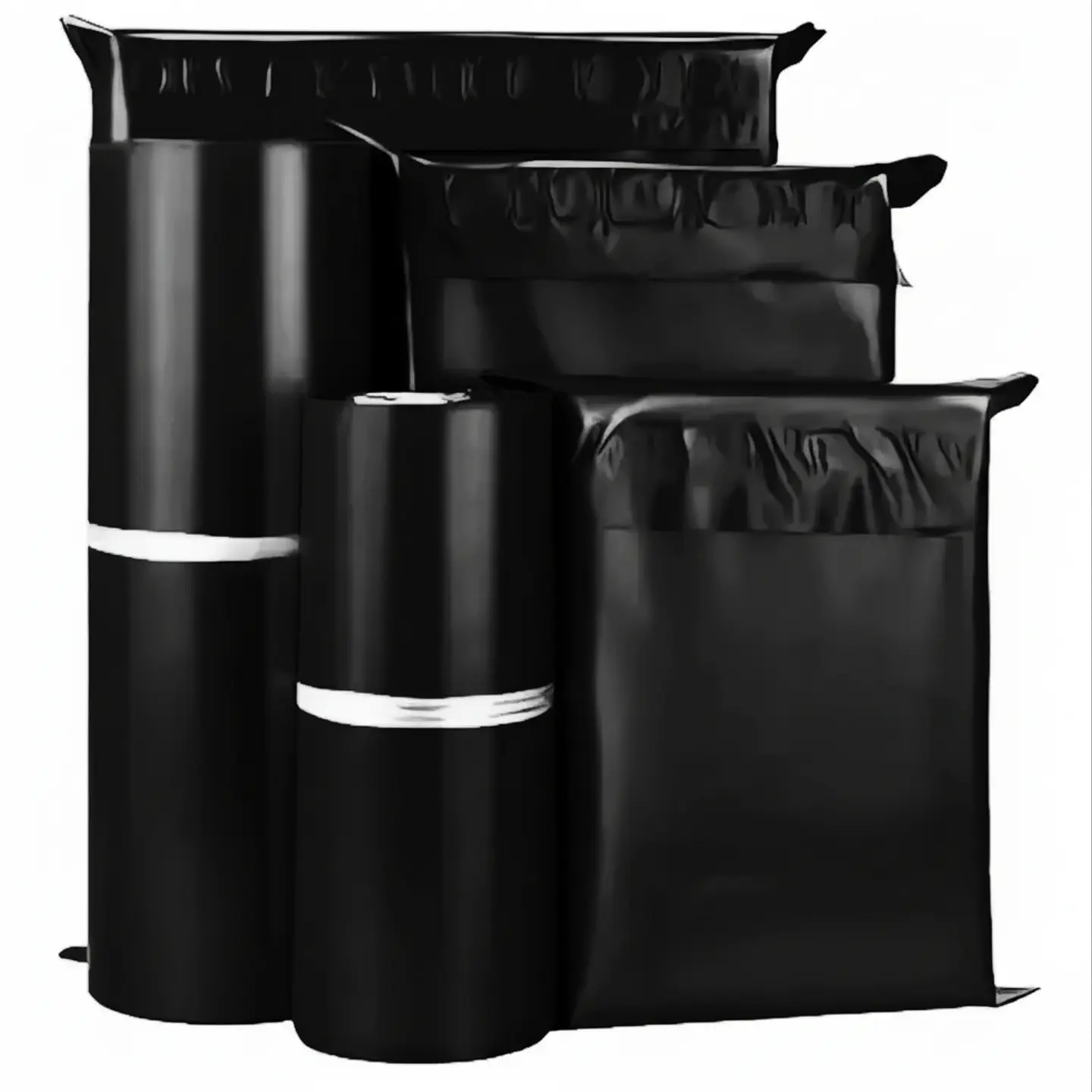 Bolsa Courier Negra  para Embalaje PACK 100 UNIDADES 1