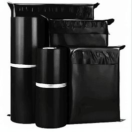 Bolsa Courier Negra  para Embalaje PACK 100 UNIDADES