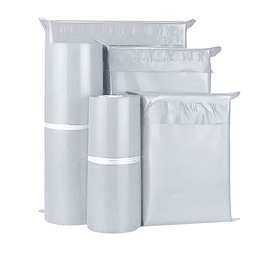 Bolsa Courier "Gris"  para Embalaje PACK 100 UNIDADES