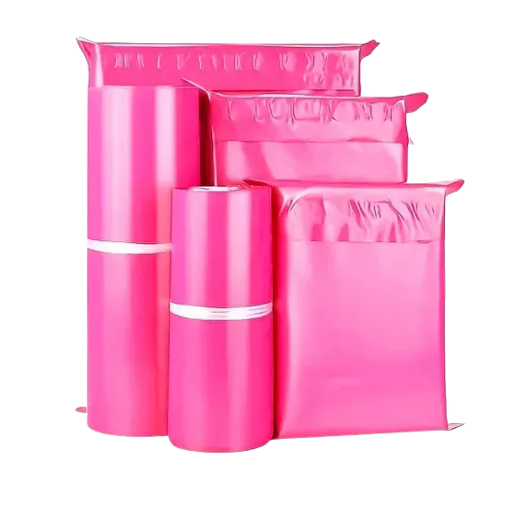 Bolsa Courier "Fucsia"  para Embalaje PACK 100 UNIDADES