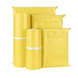 Bolsa Courier "Amarillo"  para Embalaje PACK 100 UNIDADES