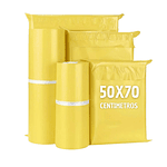 Bolsa Courier "Amarillo"  para Embalaje PACK 100 UNIDADES