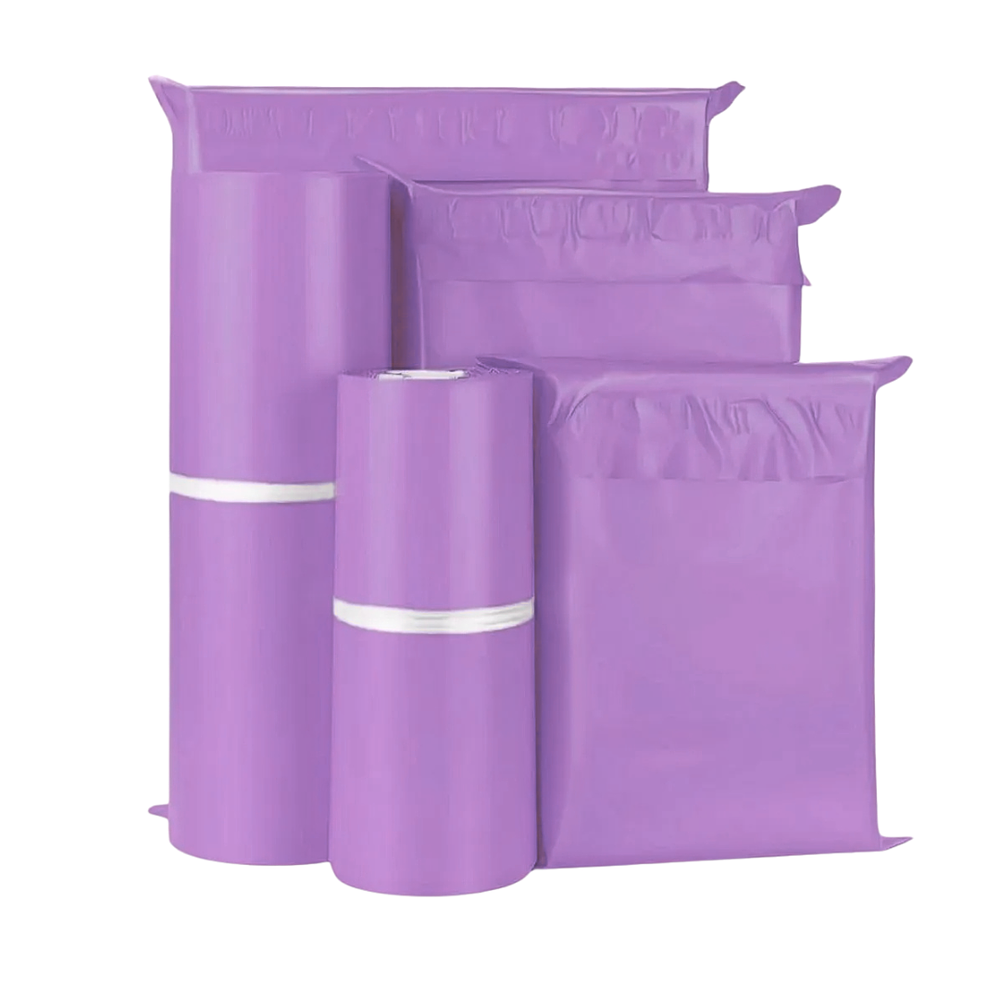Bolsa Courier "Morado"  para Embalaje PACK 100 UNIDADES