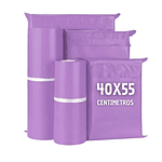 Bolsa Courier "Morado"  para Embalaje PACK 100 UNIDADES