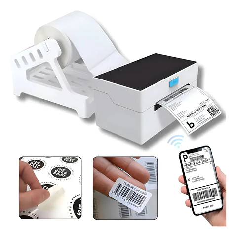 Impresora Térmica De Etiquetas Autoadhesivas Bluetooth /usb 