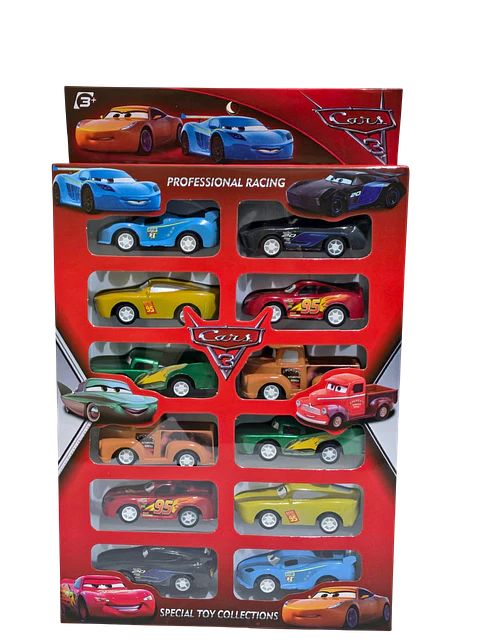 Set 12 autos Cars