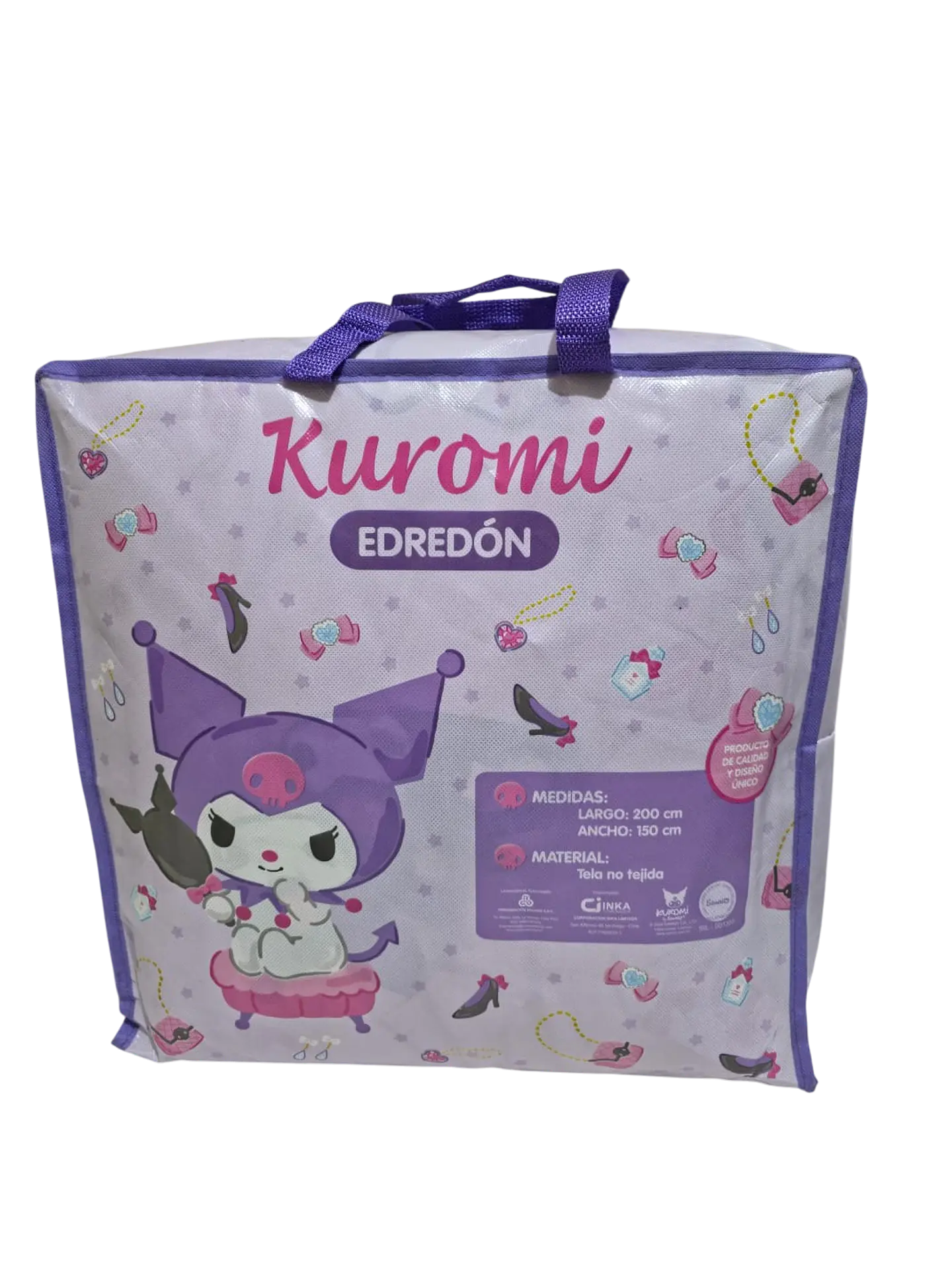 Plumon Cama 1,5 Plaza Kuromi 1