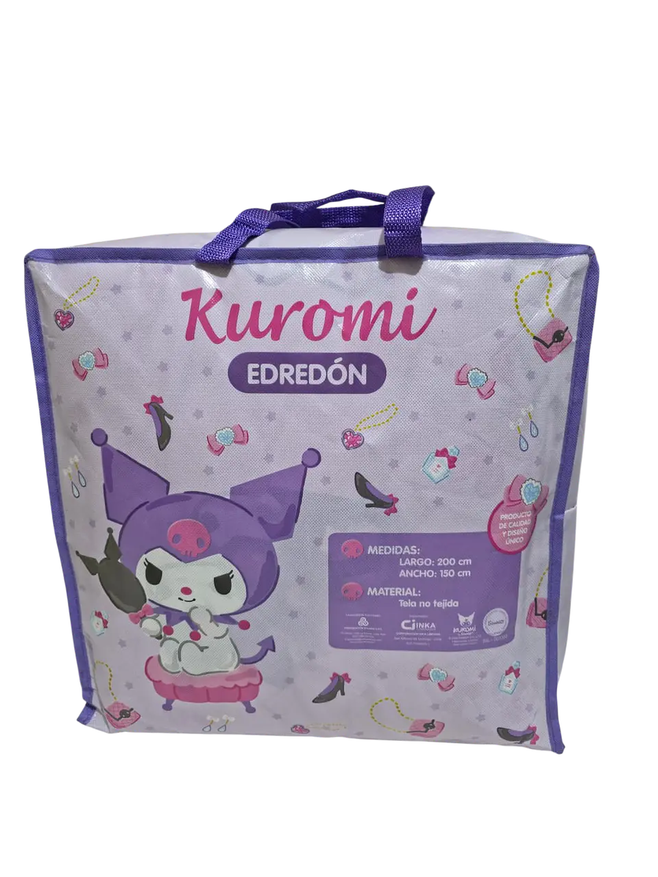 Plumon Cama 1,5 Plaza Kuromi 1