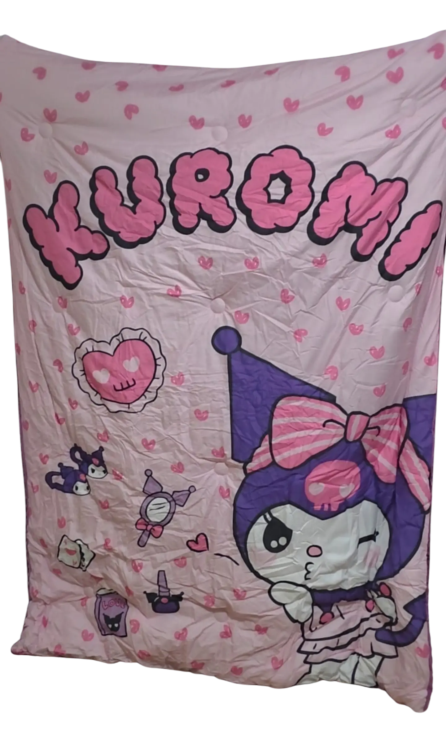 Plumon Cama 1,5 Plaza Kuromi 2