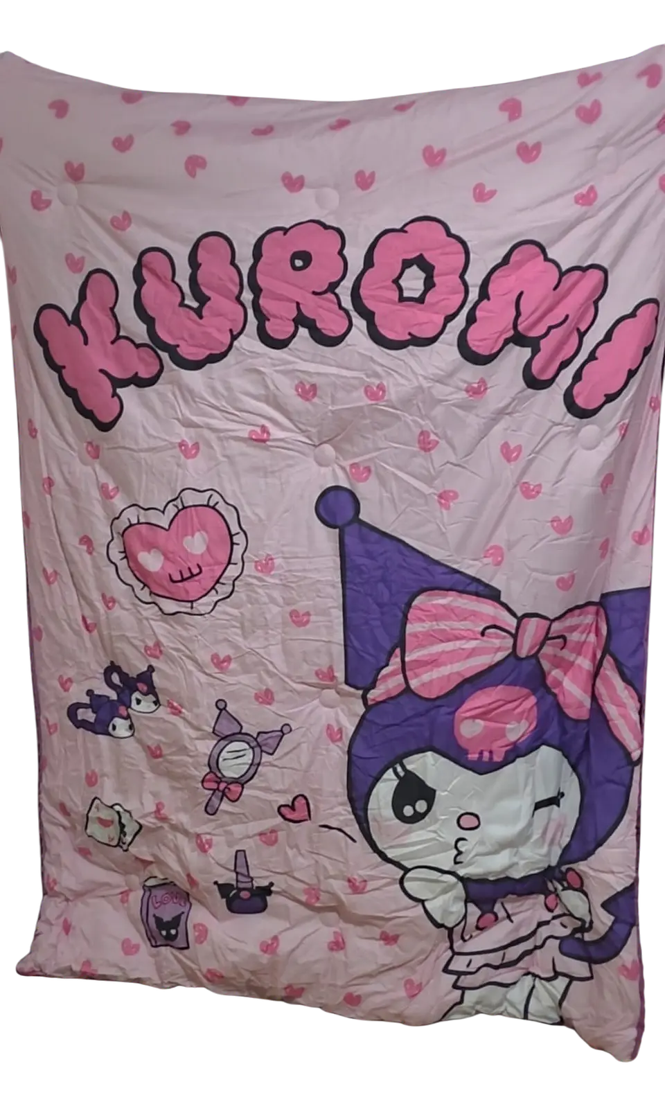 Plumon Cama 1,5 Plaza Kuromi 2