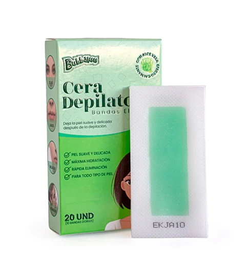 Banda Elásticas Depilatorias de Cera 20und