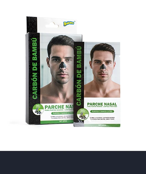 Parche Nasal Carbón de Bambú Bubbaluu