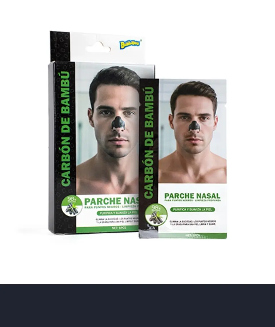Parche Nasal Carbón de Bambú Bubbaluu 1