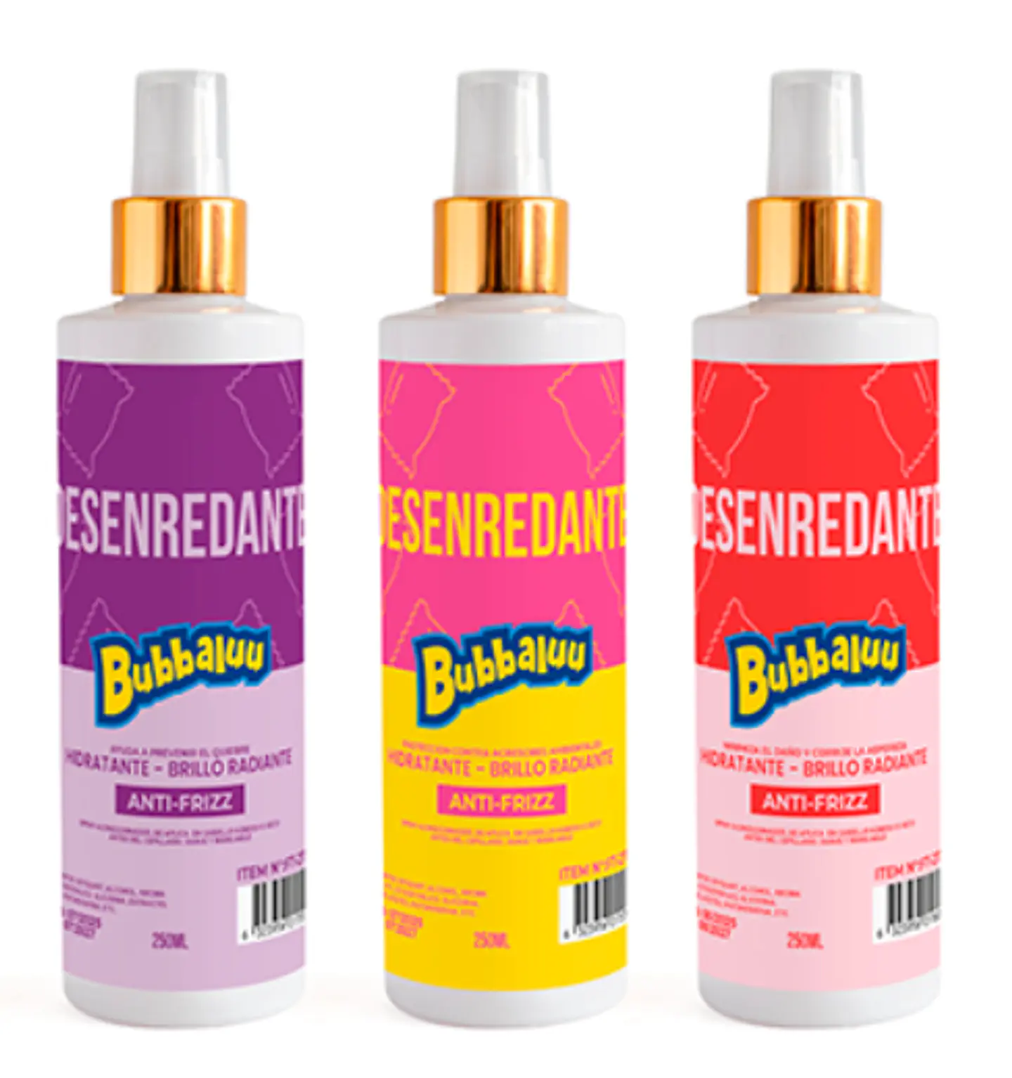 Desenredante Bubbaluu 250ml 1