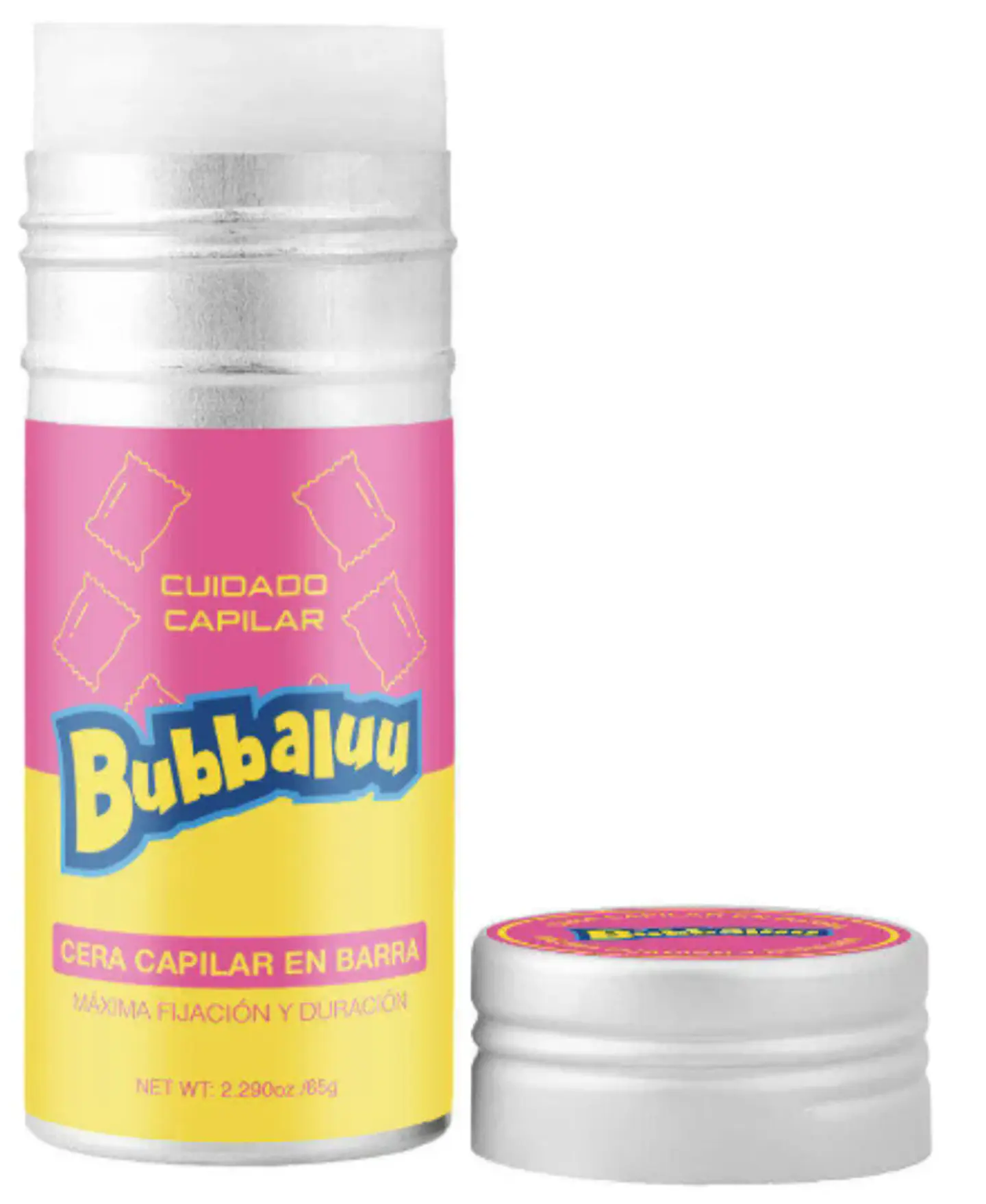 Cera Capilar en Barra Bubbaluu 65gr 2
