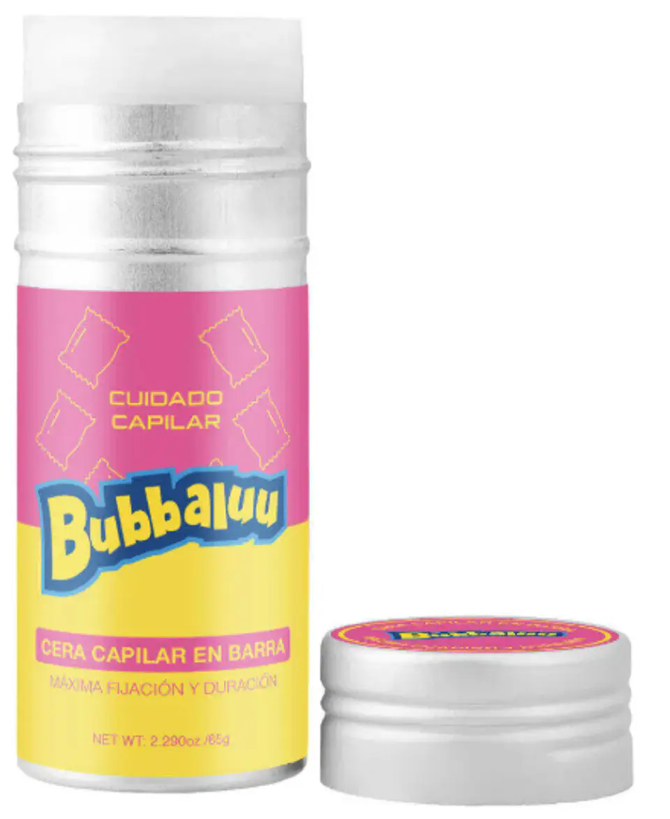 Cera Capilar en Barra Bubbaluu 65gr 2