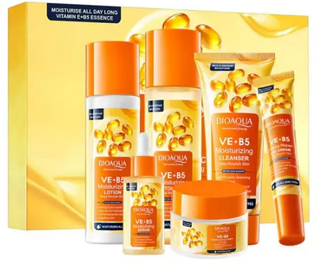 Kit de Cuidado Facial BIOAQUA VE+B5 (6 Piezas)